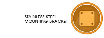 Stainless Steel Mounting Bracket